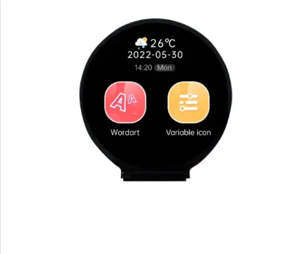 2.8 Inch Circular Smart Screen DMG48480C028_03WTC DWIN