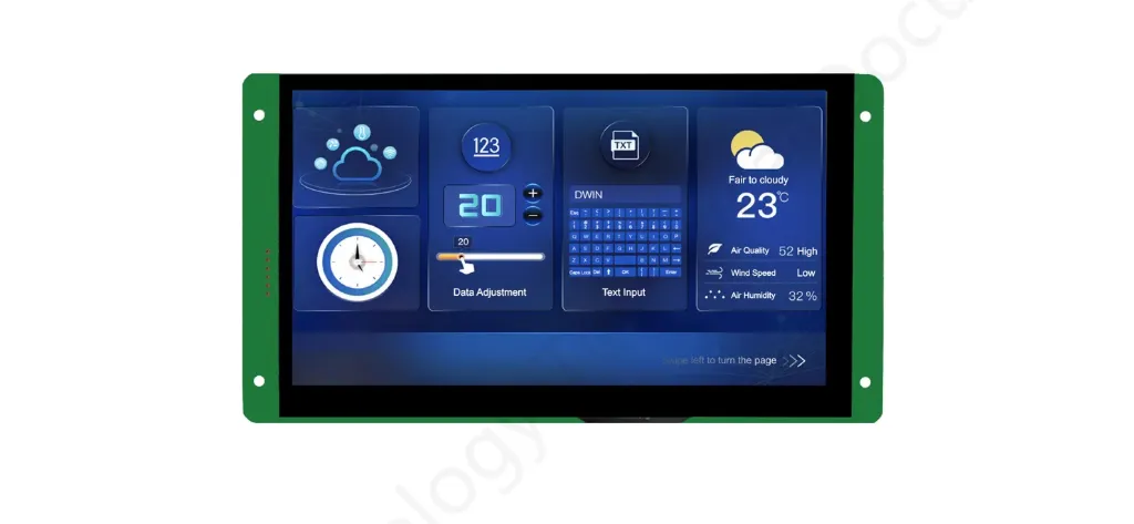 DMG80480C070_03WTC UART DISPLAY DWIN